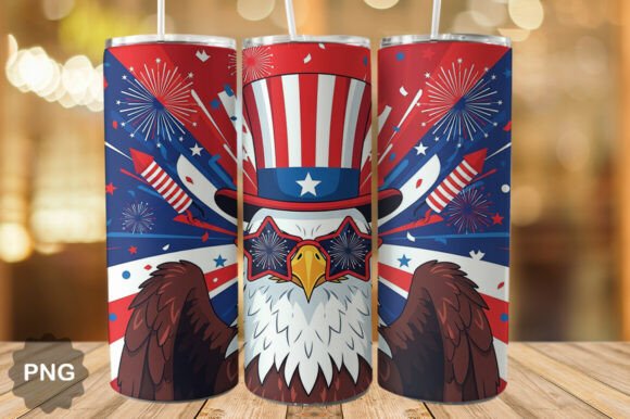 Download Patriotic Eagle Tumbler Wrap PNG - Patriotic eagle tumbler Collection
