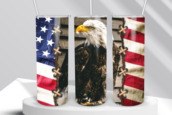 Download Patriotic Eagle Tumbler PNG Sublimation - Patriotic eagle tumbler Collection